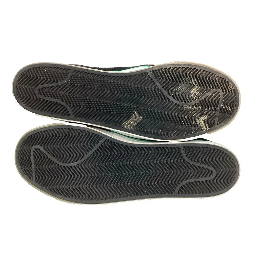 Nike Zoom Stefan Janoski -Men's Sz 13 -Black Mint Green Glow Skate 333824-052